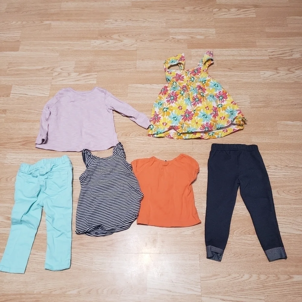 Girls size 24 months bundle of 6 items